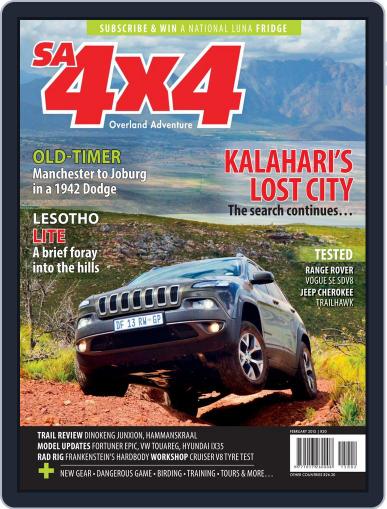 SA4x4 January 27th, 2015 Digital Back Issue Cover