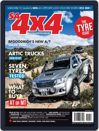 SA4x4 October 21st, 2014 Digital Back Issue Cover