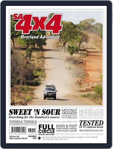 SA4x4 October 17th, 2013 Digital Back Issue Cover
