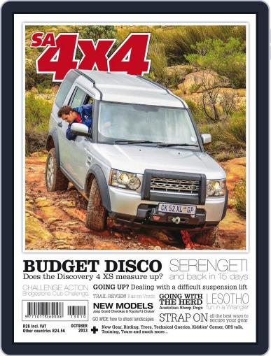 SA4x4 September 20th, 2013 Digital Back Issue Cover