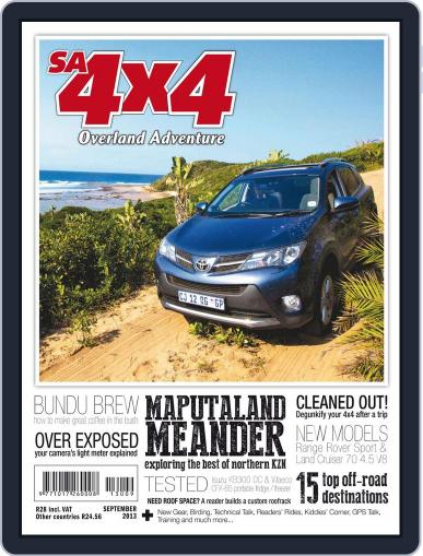 SA4x4 August 20th, 2013 Digital Back Issue Cover