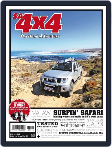 SA4x4 March 19th, 2013 Digital Back Issue Cover