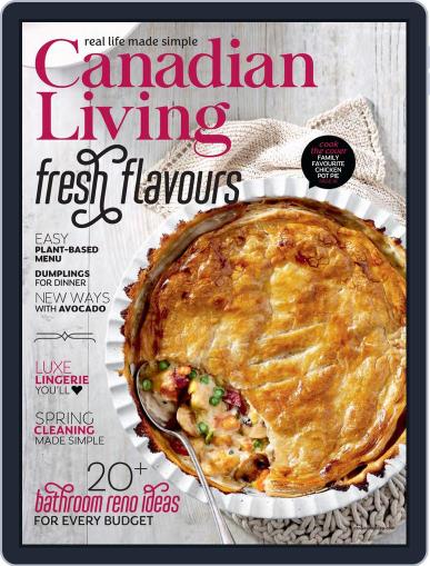Canadian Living March 1st, 2020 Digital Back Issue Cover