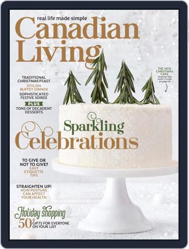 Canadian Living December 1st, 2019 Digital Back Issue Cover