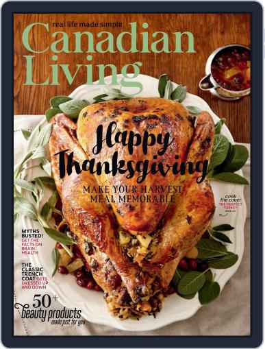 Canadian Living October 1st, 2019 Digital Back Issue Cover