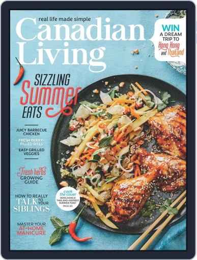 Canadian Living June 1st, 2019 Digital Back Issue Cover