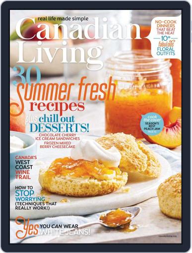 Canadian Living August 1st, 2018 Digital Back Issue Cover