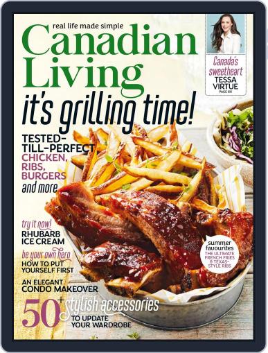 Canadian Living June 1st, 2018 Digital Back Issue Cover