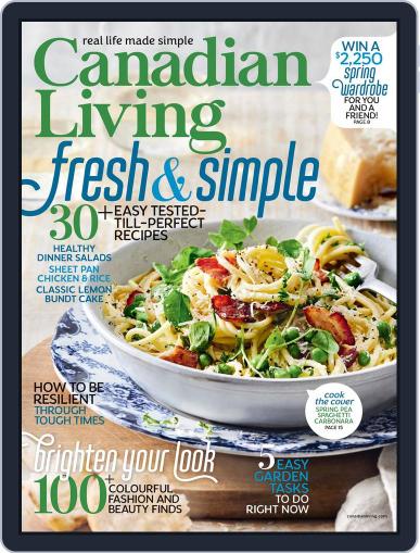 Canadian Living May 1st, 2018 Digital Back Issue Cover