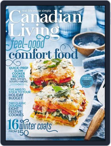 Canadian Living November 1st, 2017 Digital Back Issue Cover