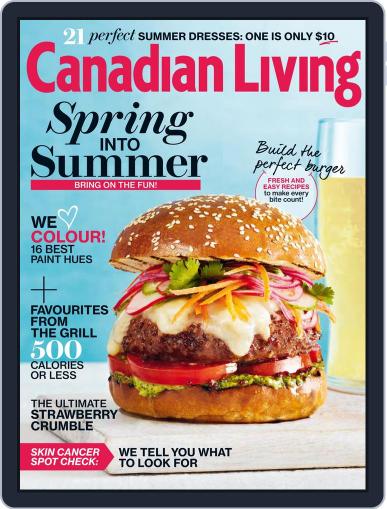 Canadian Living June 1st, 2017 Digital Back Issue Cover