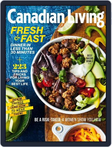 Canadian Living March 1st, 2017 Digital Back Issue Cover