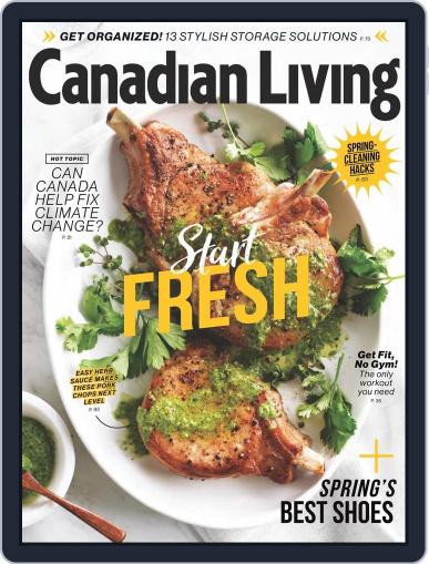 Canadian Living March 2nd, 2016 Digital Back Issue Cover