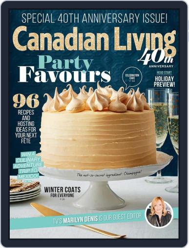 Canadian Living November 1st, 2015 Digital Back Issue Cover