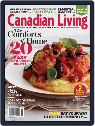 Canadian Living November 1st, 2013 Digital Back Issue Cover