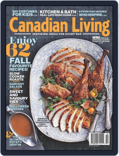 Canadian Living October 1st, 2013 Digital Back Issue Cover