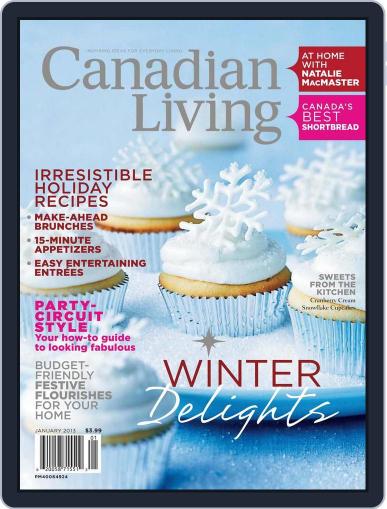 Canadian Living January 1st, 2013 Digital Back Issue Cover