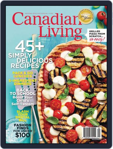 Canadian Living August 1st, 2012 Digital Back Issue Cover