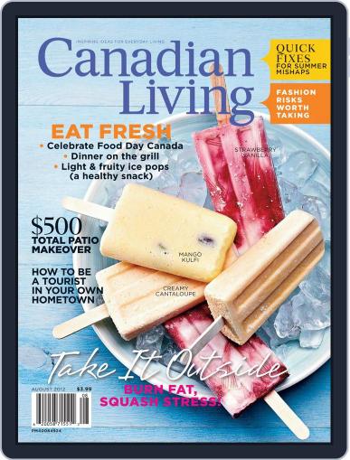 Canadian Living June 27th, 2012 Digital Back Issue Cover