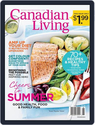 Canadian Living May 2nd, 2012 Digital Back Issue Cover