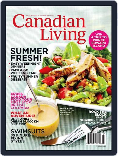 Canadian Living May 30th, 2011 Digital Back Issue Cover