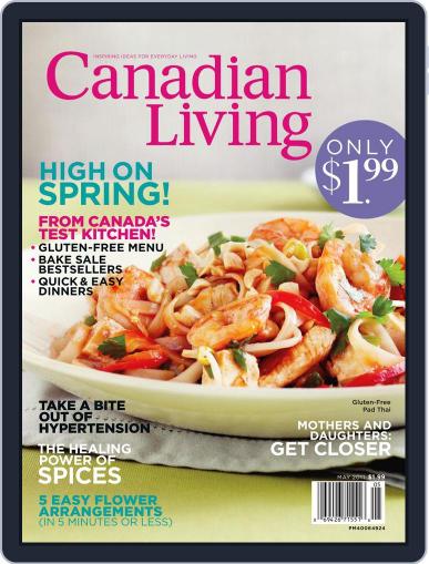 Canadian Living March 28th, 2011 Digital Back Issue Cover