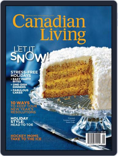 Canadian Living December 3rd, 2010 Digital Back Issue Cover