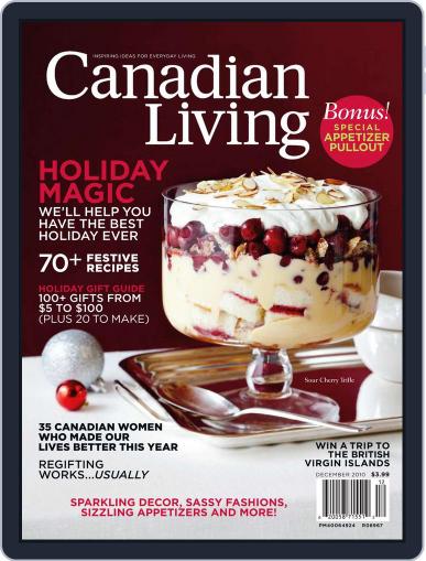 Canadian Living November 1st, 2010 Digital Back Issue Cover
