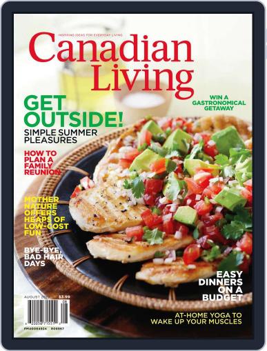 Canadian Living June 29th, 2010 Digital Back Issue Cover