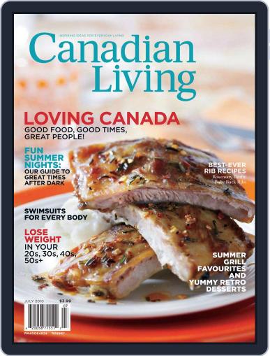 Canadian Living May 31st, 2010 Digital Back Issue Cover