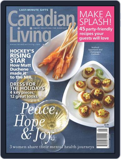 Canadian Living December 7th, 2009 Digital Back Issue Cover