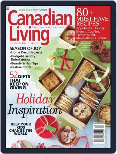 Canadian Living October 27th, 2009 Digital Back Issue Cover