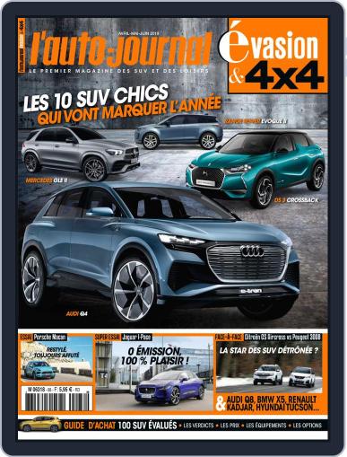 L'Auto-Journal 4x4 April 1st, 2019 Digital Back Issue Cover