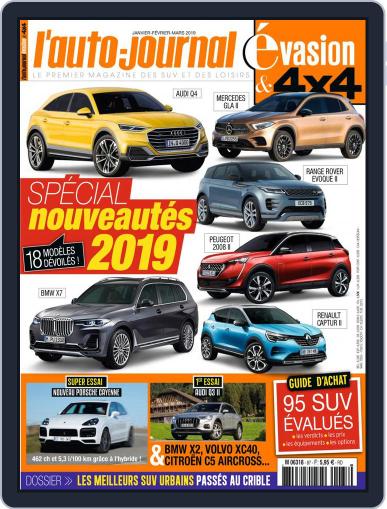 L'Auto-Journal 4x4 January 1st, 2019 Digital Back Issue Cover