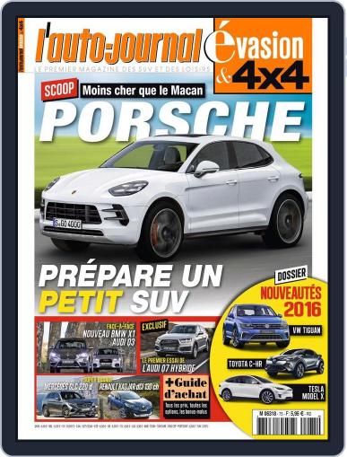 L'Auto-Journal 4x4 December 17th, 2015 Digital Back Issue Cover