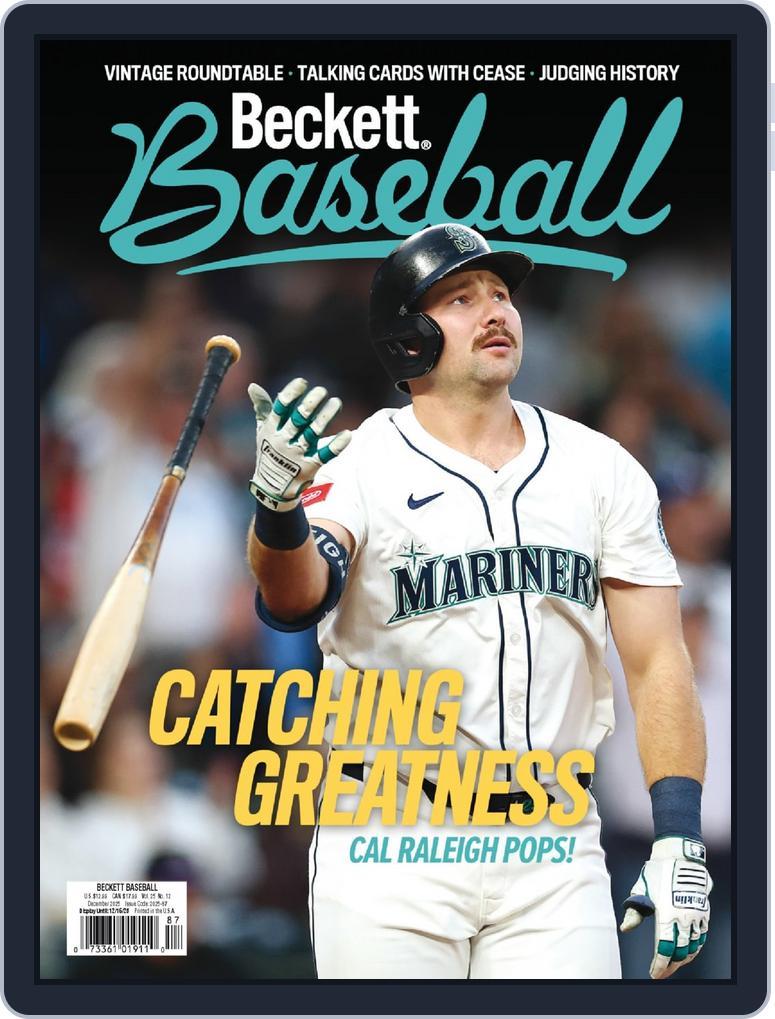 Beckett Baseball December 1st, 2025 Digital Back Issue Cover
