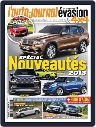 L'Auto-Journal 4x4 September 24th, 2012 Digital Back Issue Cover