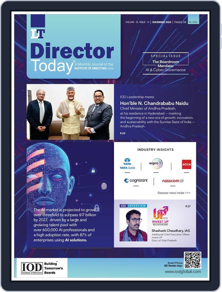 Director Today November 13th, 2025 Digital Back Issue Cover