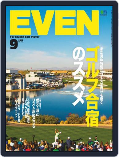 EVEN　イーブン August 8th, 2019 Digital Back Issue Cover