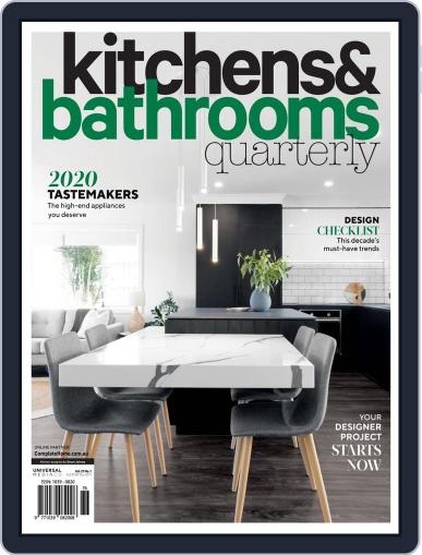 Kitchens & Bathrooms Quarterly March 1st, 2020 Digital Back Issue Cover