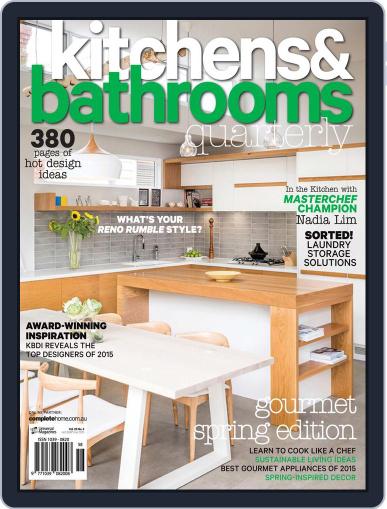 Kitchens & Bathrooms Quarterly September 9th, 2015 Digital Back Issue Cover
