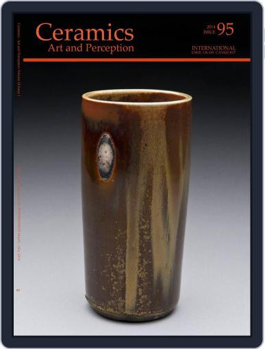 Ceramics: Art and Perception March 13th, 2014 Digital Back Issue Cover