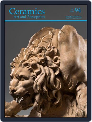 Ceramics: Art and Perception December 27th, 2013 Digital Back Issue Cover