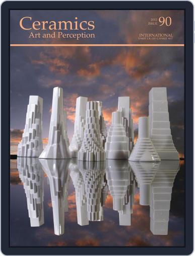 Ceramics: Art and Perception December 4th, 2012 Digital Back Issue Cover