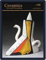 Ceramics: Art and Perception (Digital) Subscription                    June 5th, 2012 Issue