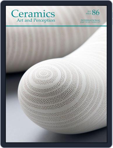 Ceramics: Art and Perception December 6th, 2011 Digital Back Issue Cover