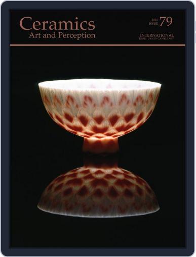 Ceramics: Art and Perception January 28th, 2011 Digital Back Issue Cover
