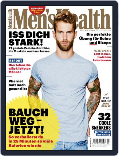 Men’s Health Deutschland March 1st, 2020 Digital Back Issue Cover