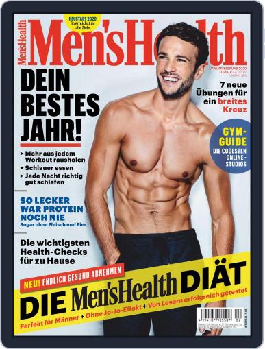 Men’s Health Deutschland January 1st, 2020 Digital Back Issue Cover