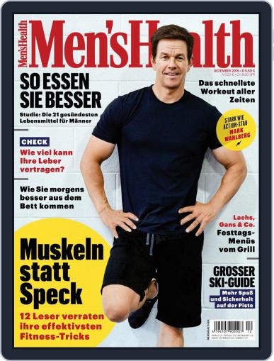 Men’s Health Deutschland December 1st, 2019 Digital Back Issue Cover